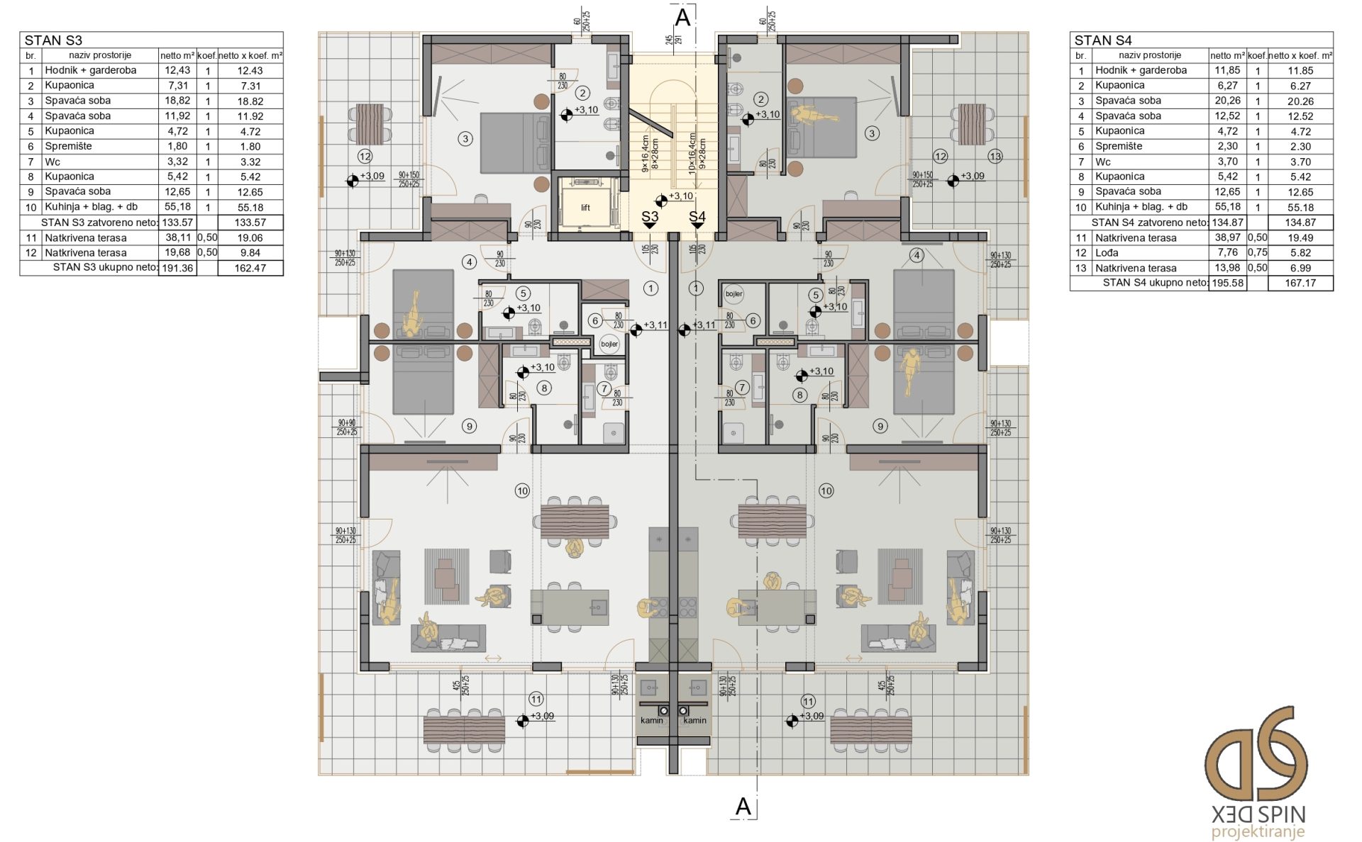 Middle apartments Middle apartments